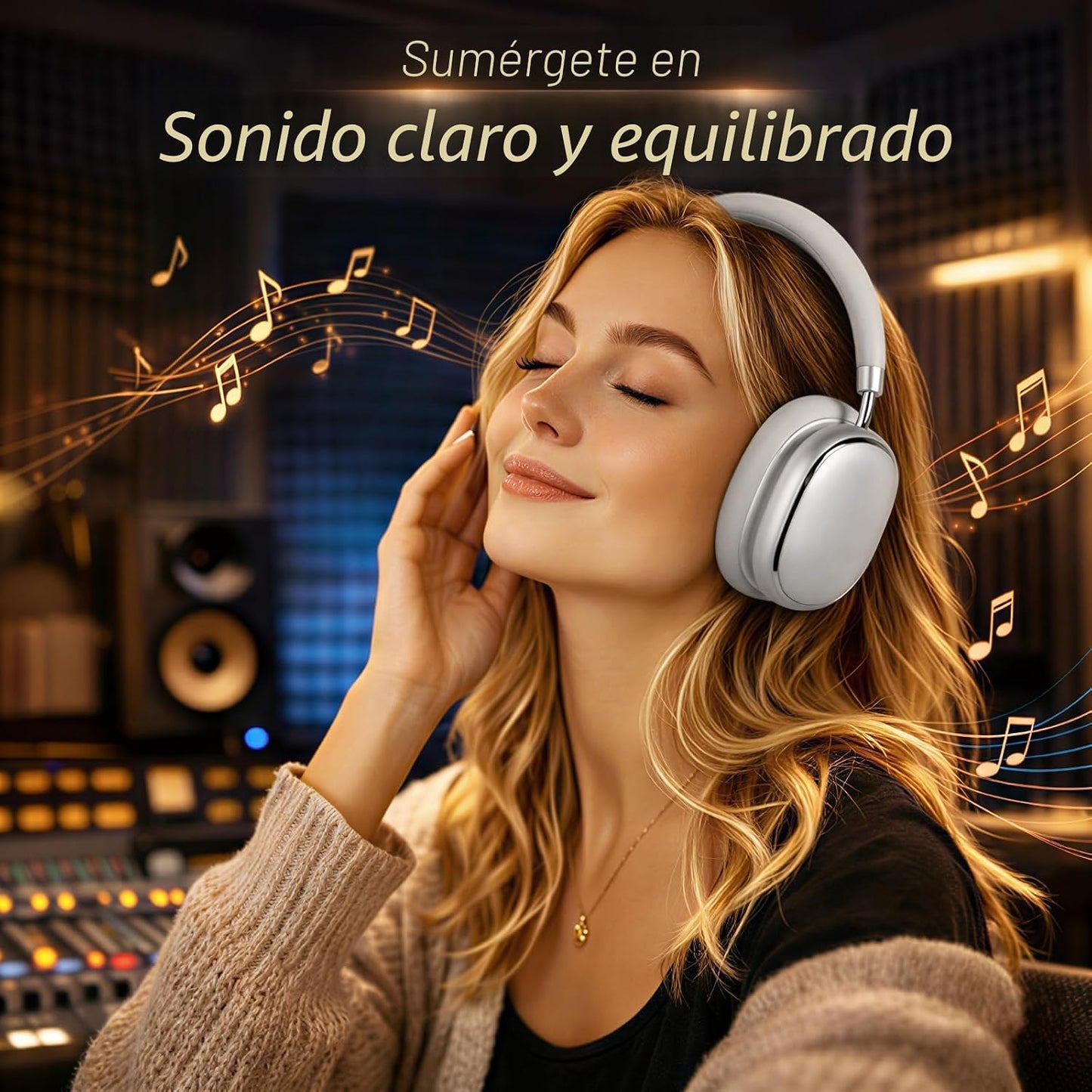 FOFUN NC95 - Auriculares híbridos con cancelación activa de ruido c...