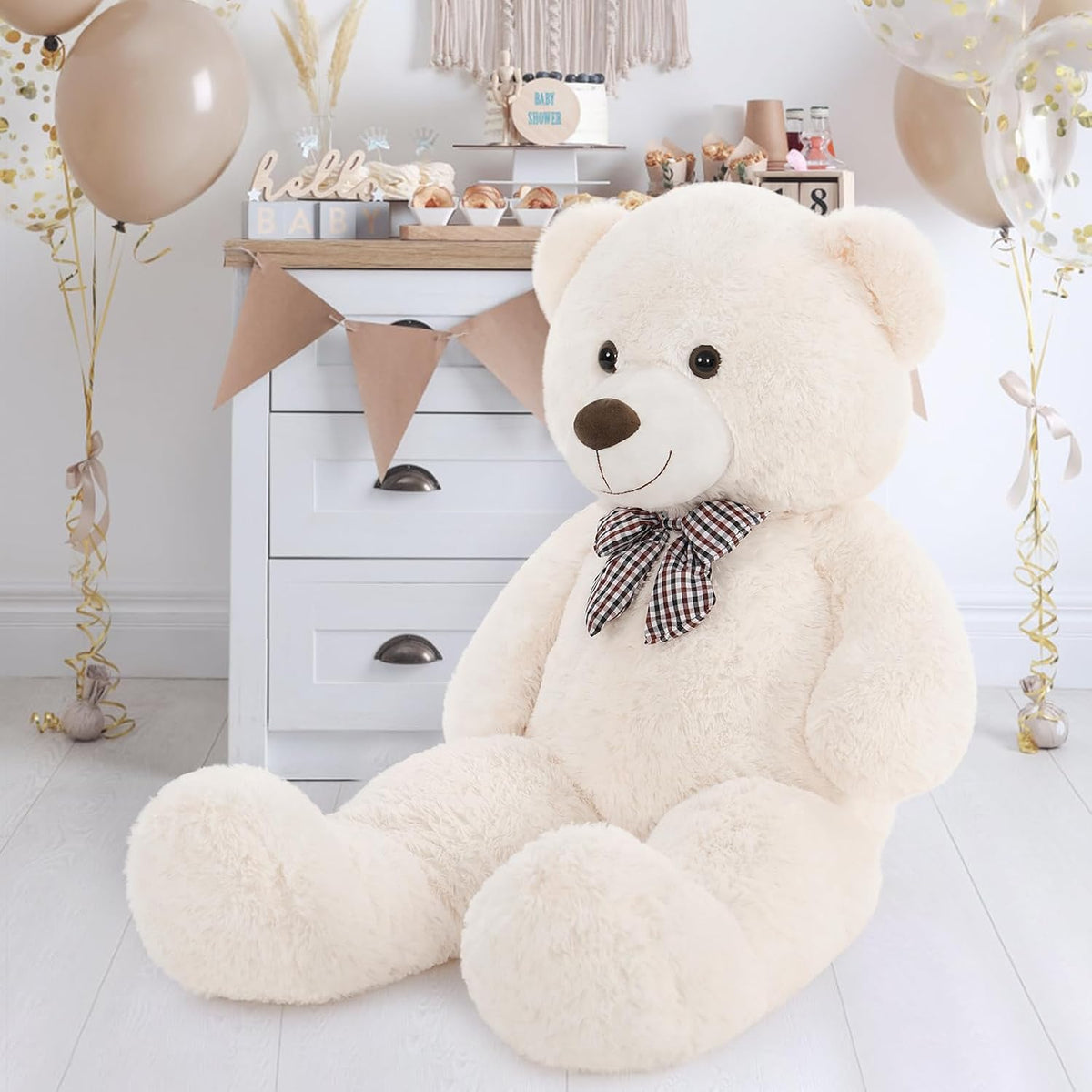 MaoGoLan - Oso de peluche gigante de 39 pulgadas, ultra suave y lin...