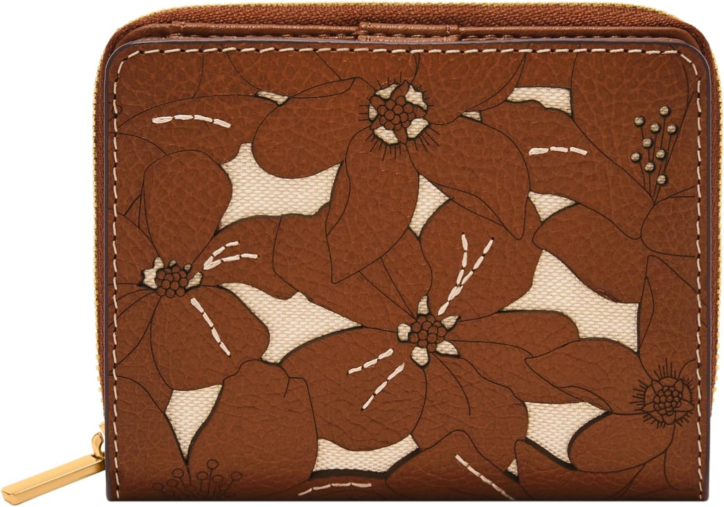 Fossil Cartera plegable multifunción Logan de piel con bloqueo RFID...
