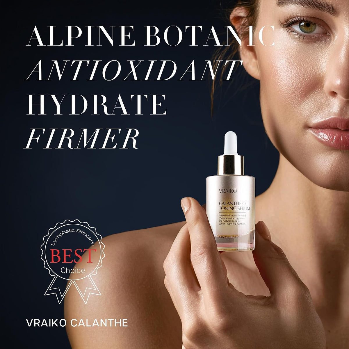 VRAIKO Suero de aceite facial Gua Sha y masajeador facial para cuel...