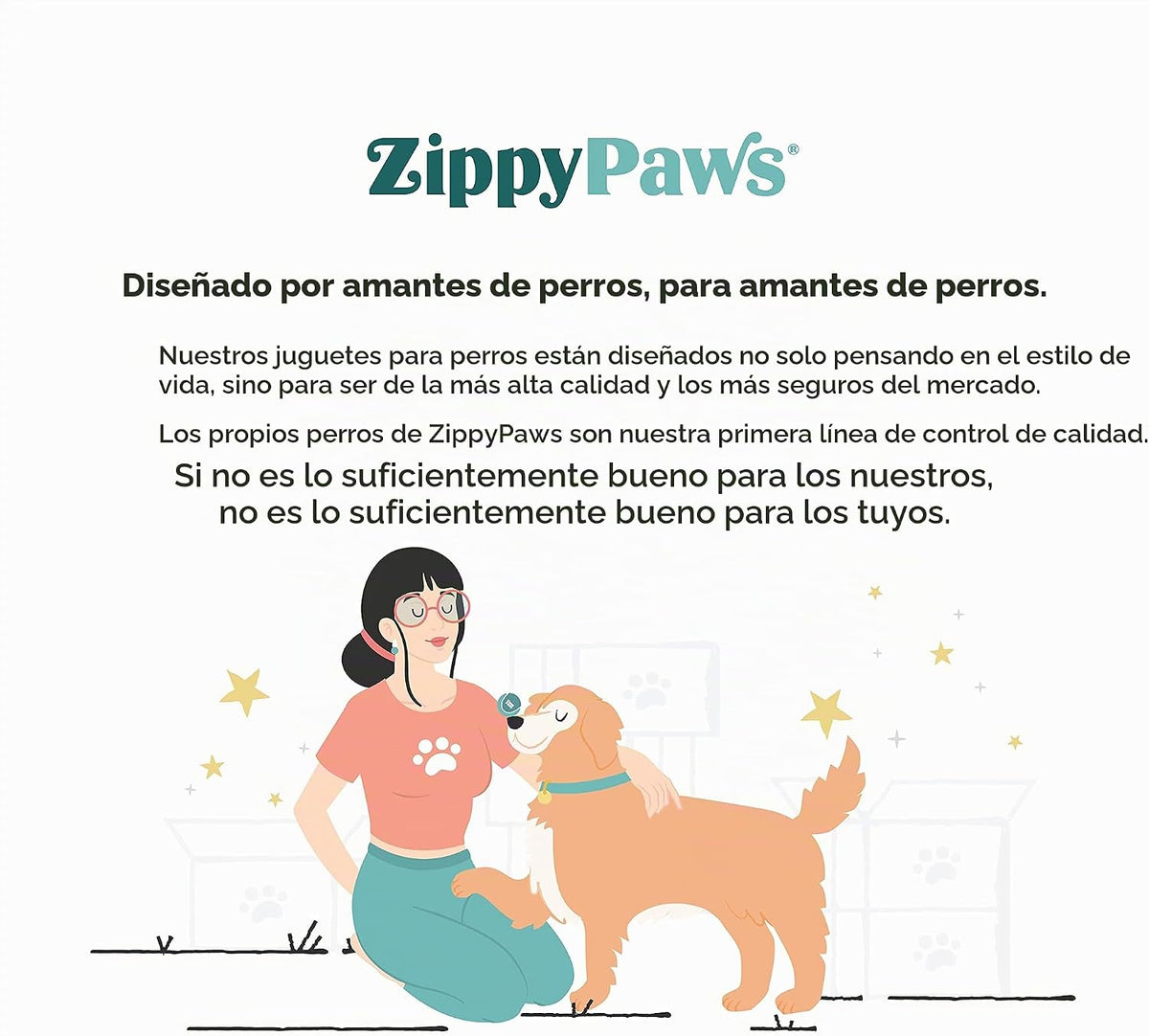 ZippyPaws Burrow - Juguetes chirriantes de enriquecimiento Miniz de...