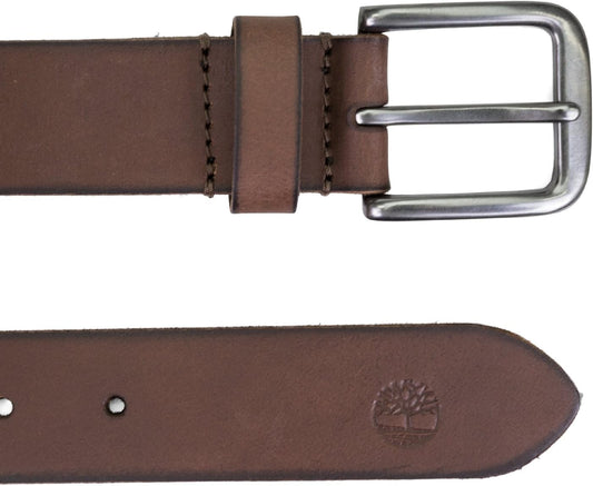 Timberland - Cinturón de piel clásico para hombre