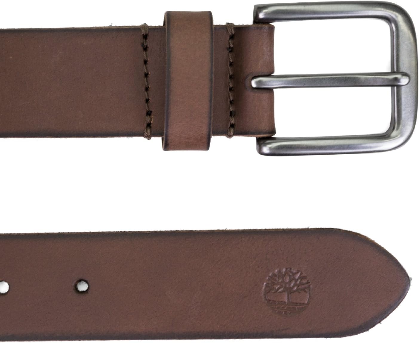 Timberland - Cinturón de piel clásico para hombre