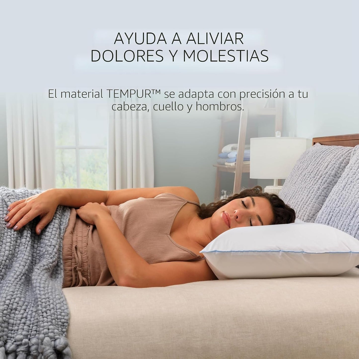 TEMPUR-Cloud® Almohada Dual Cooling™, tamaño King, paquete de 2