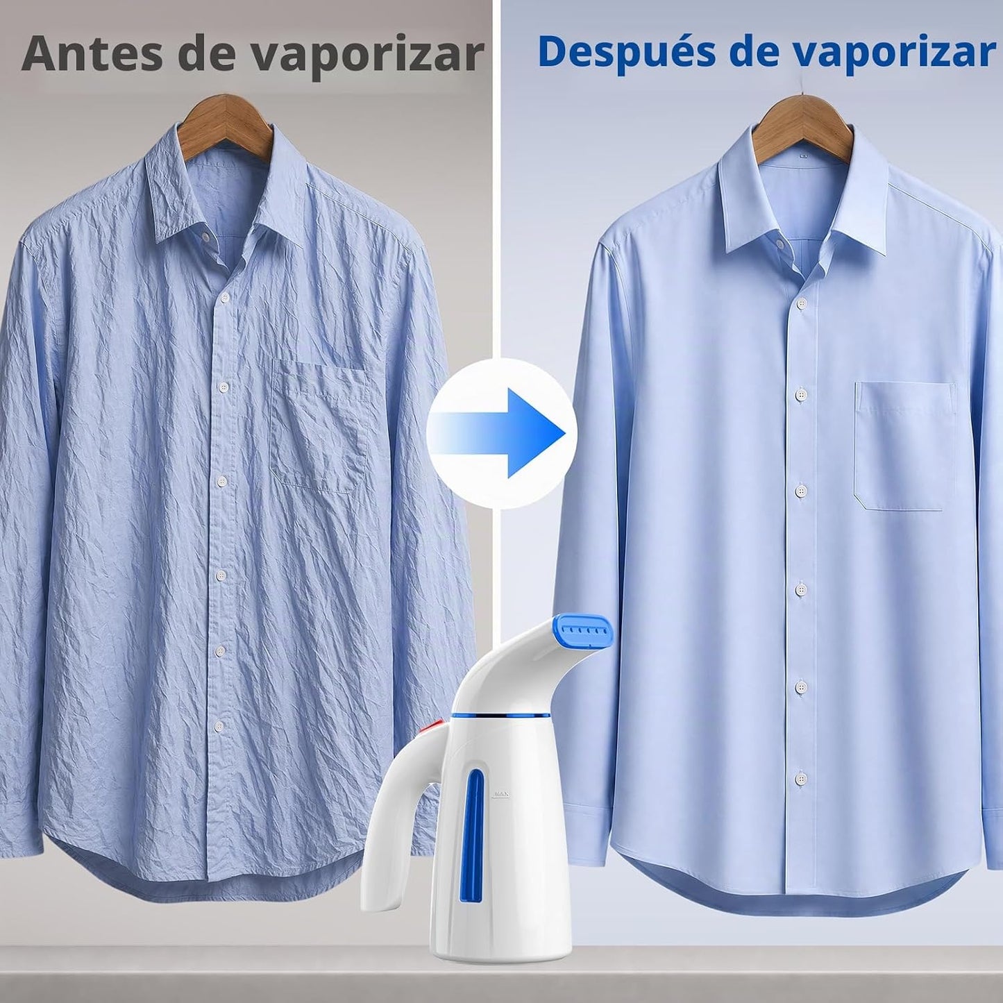 OGHom Vaporizador para ropa, vaporizador de ropa portátil, vaporiza...