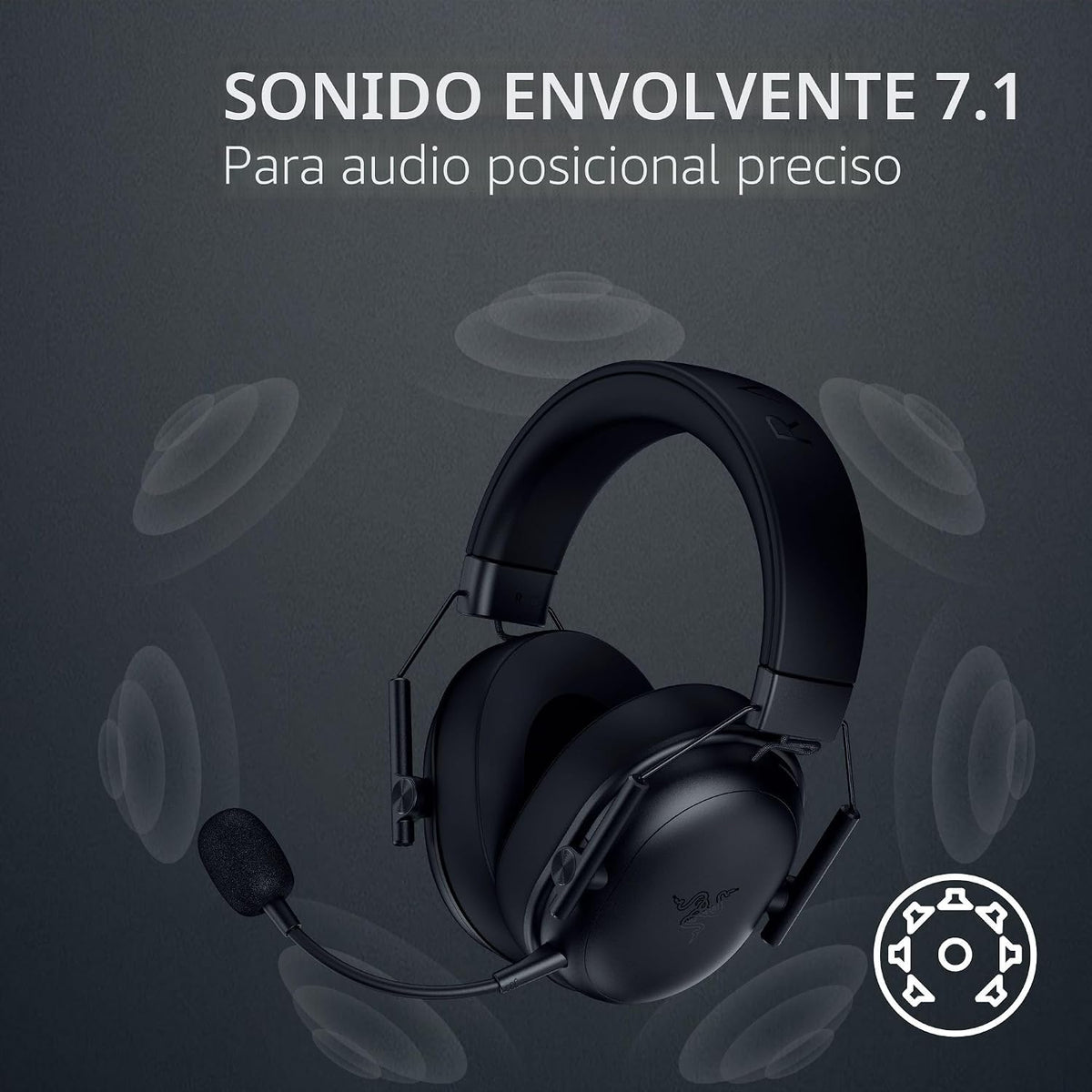 Razer BlackShark V3 X HyperSpeed Auriculares inalámbricos para jueg...