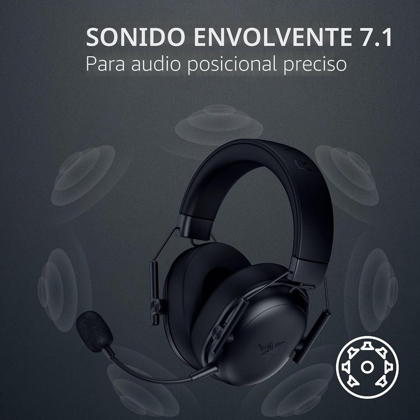 Razer BlackShark V3 X HyperSpeed Auriculares inalámbricos para jueg...