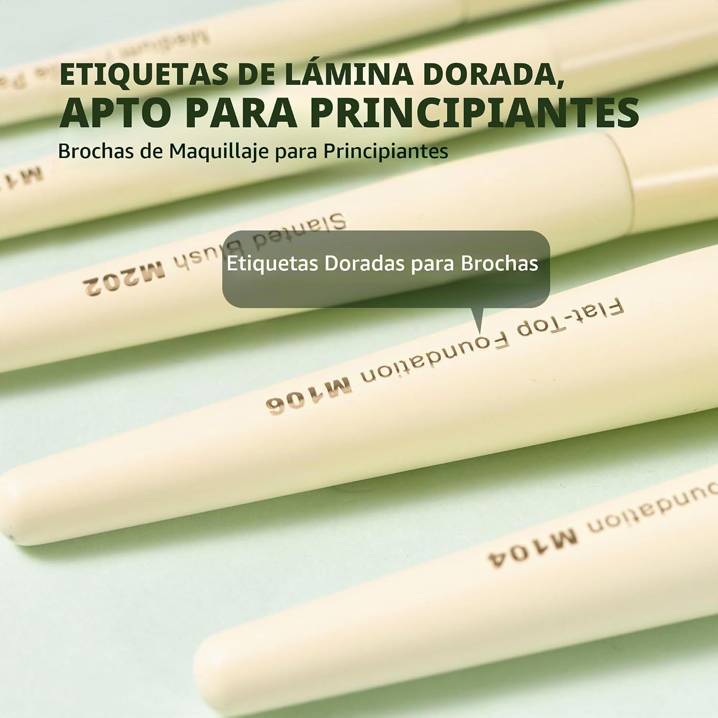 Juego de brochas Vynestra Buttery Blends Juego de brochas de maquil...