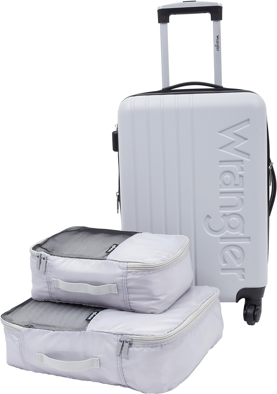 Wrangler Juego de equipaje de mano, gris