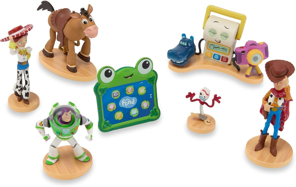 Disney Store Juego oficial de 5 figuras de Toy Story, 7 figuras de...