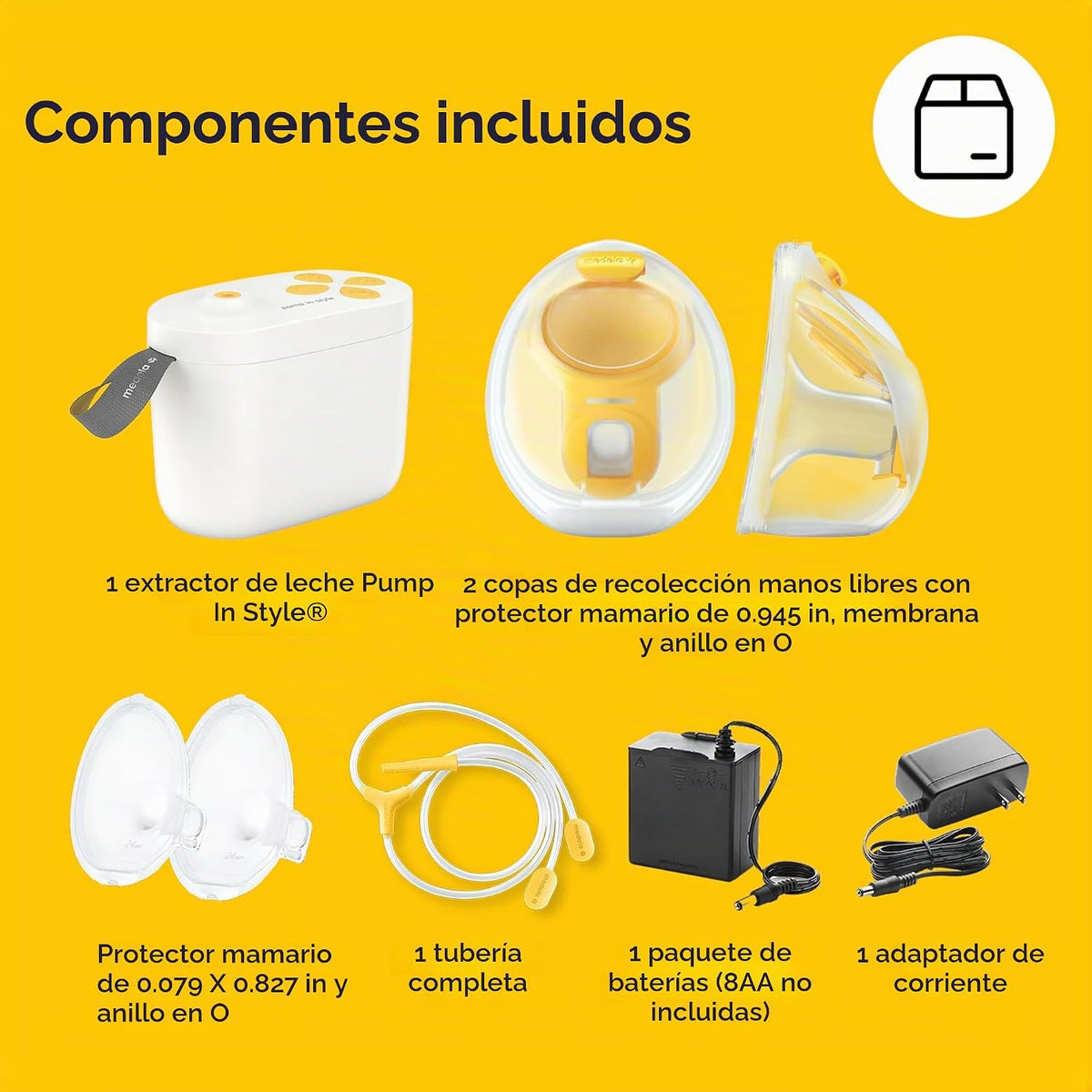 Medela Pump in Style - Extractor de leche eléctrico manos libres |...
