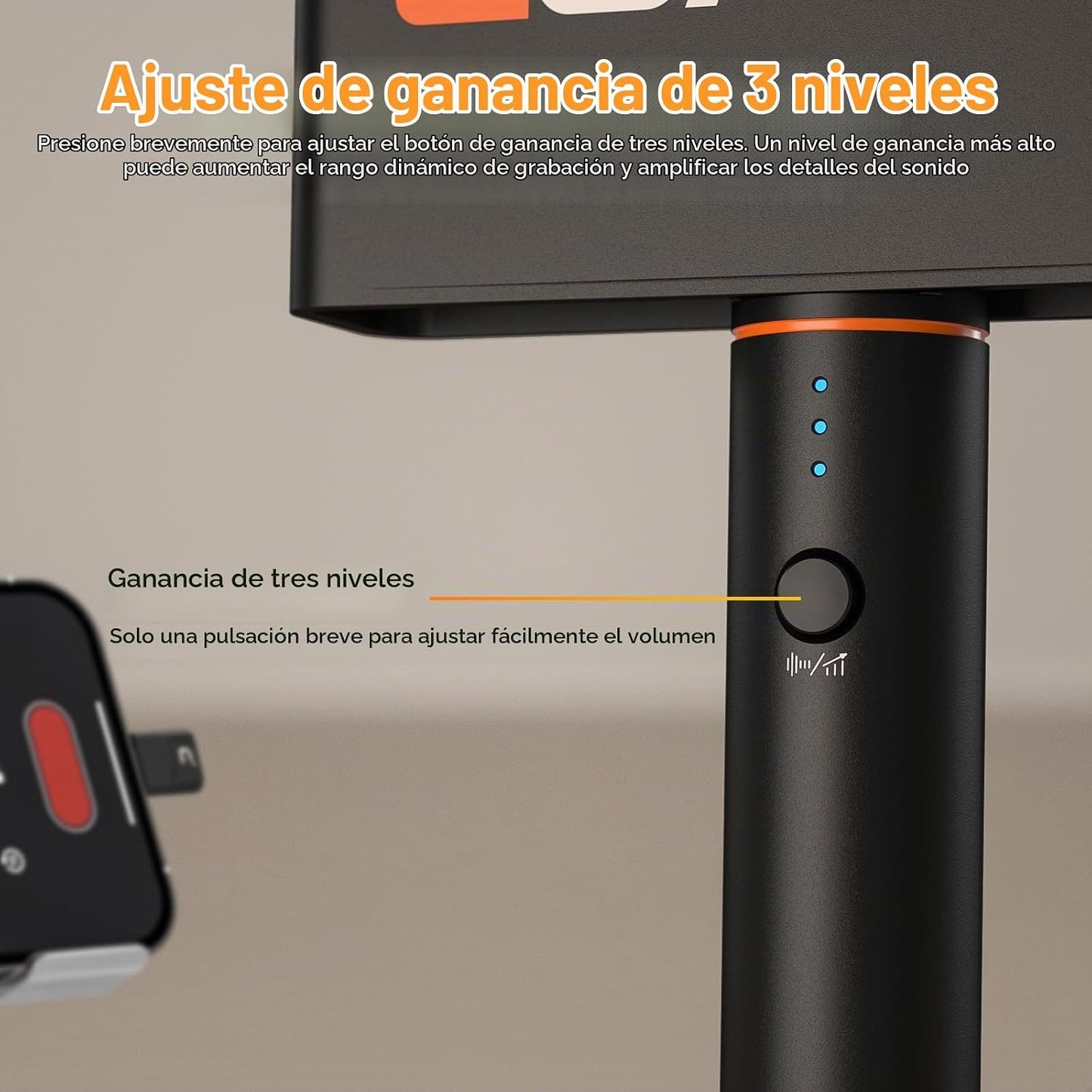 COMICA Revo S Micrófono de mano inalámbrico, micrófono profesional...