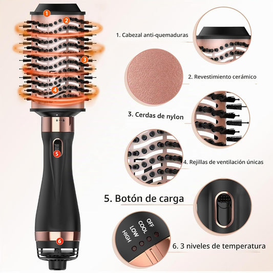 Nicebay Cepillo secador de pelo y cepillo secador multiestilo | Cep...