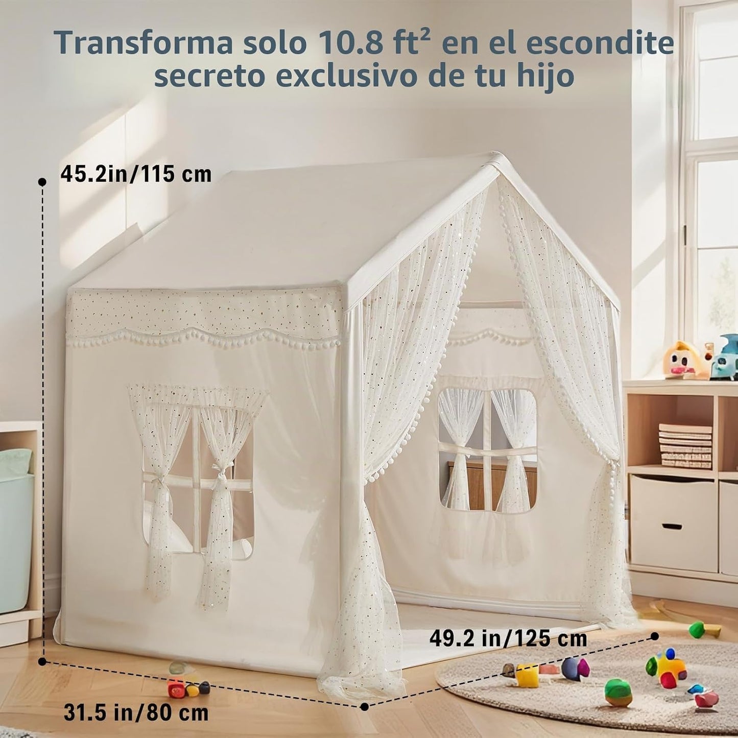 Tienda de campaña para niños, tienda de campaña para niños pequeños...