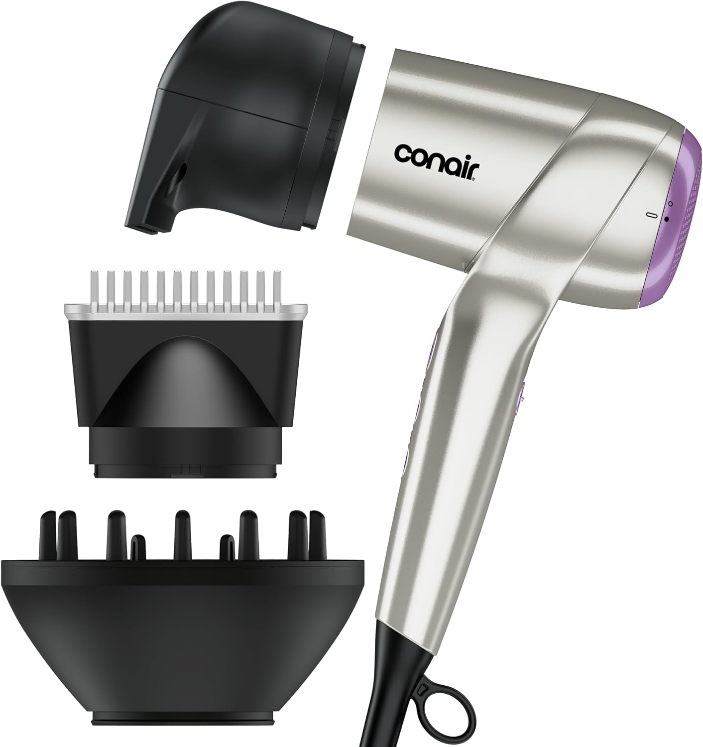 Infiniti PRO CONAIR Secador de pelo digital, secador iónico ligero...