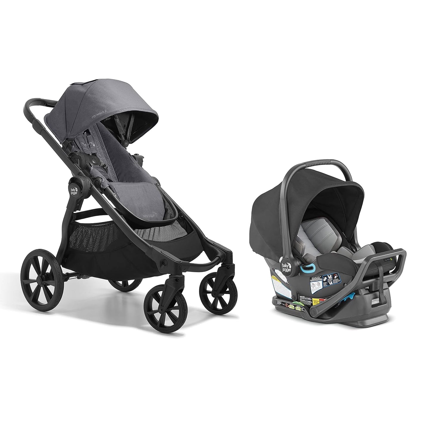 Baby Jogger City Select 2 - Sistema de Viaje Modular de Individual...