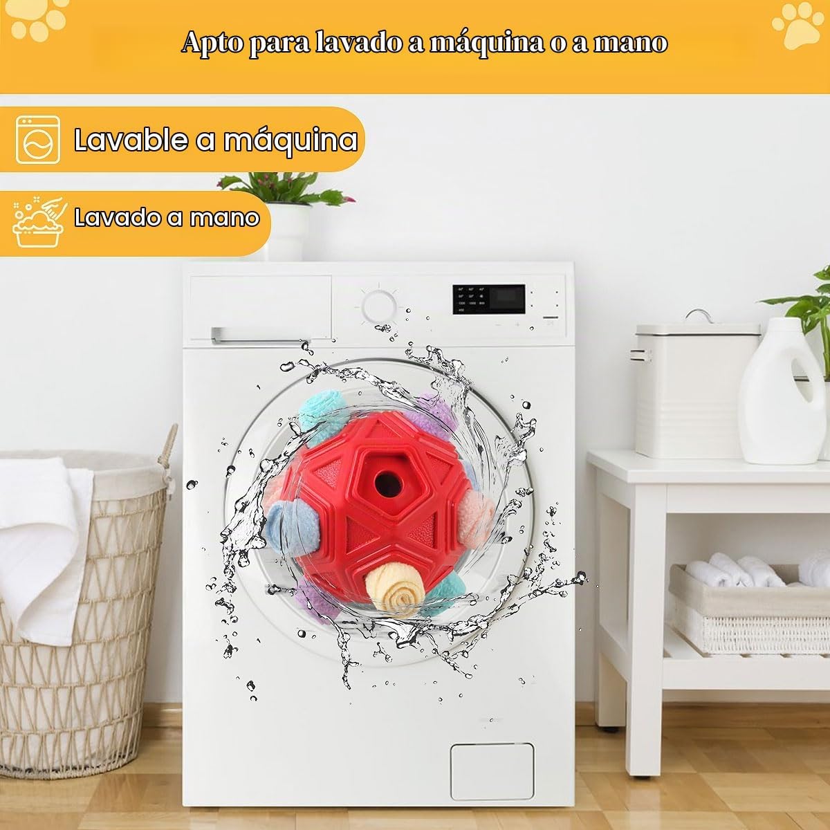 Petration Pelota Olfateadora para Perros - Juguetes Interactivos de...