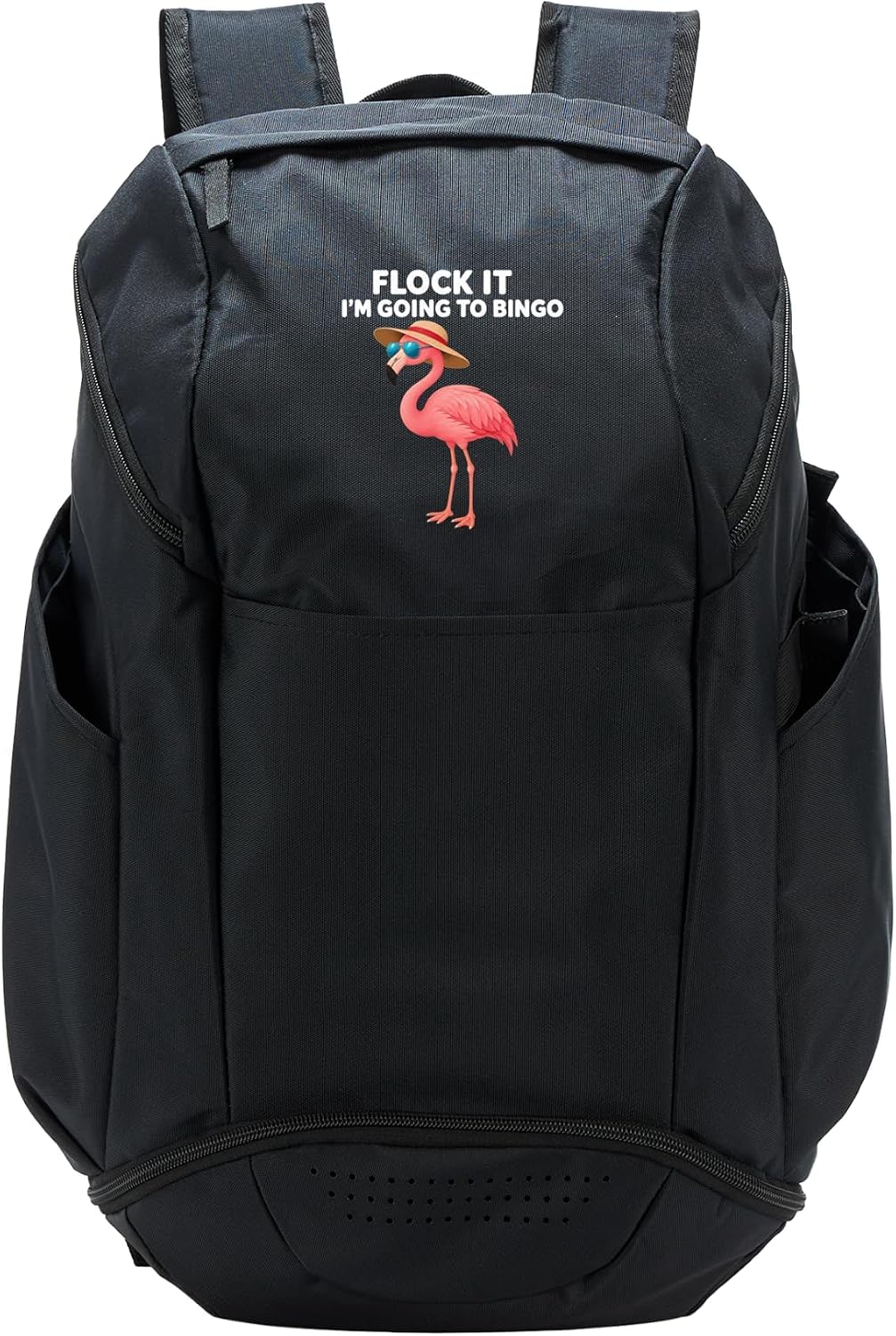 Flock It Voy a Bingo Divertido Flamenco Jugador de Bingo Mochila De...