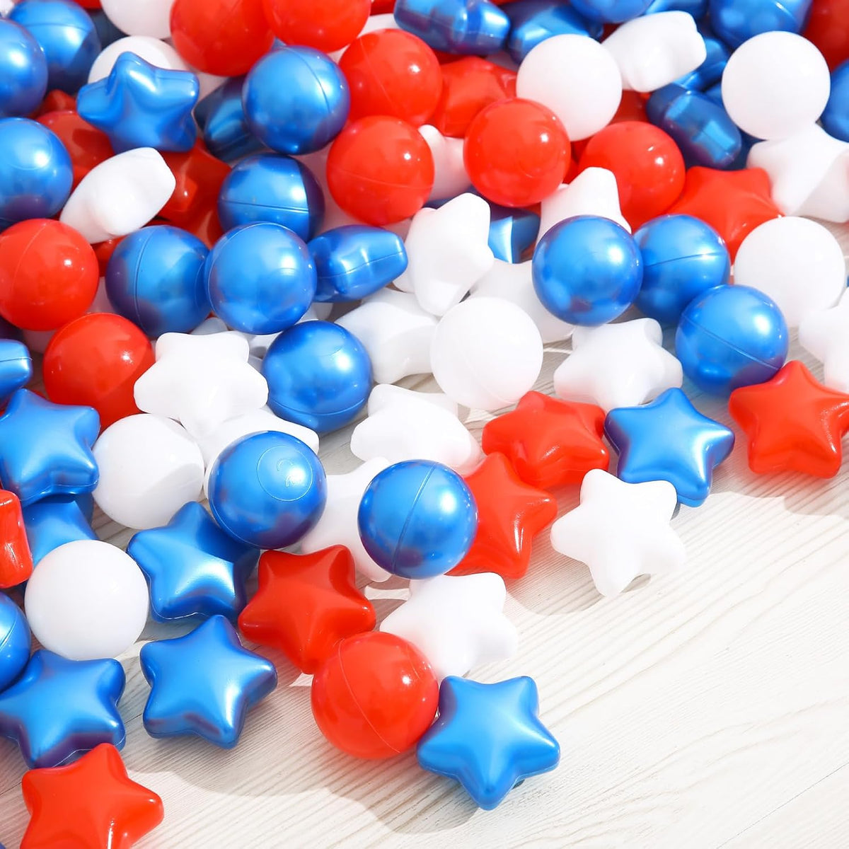 Heopeis Star Ball Pit Balls para niños pequeños – Paquete de 100 20...