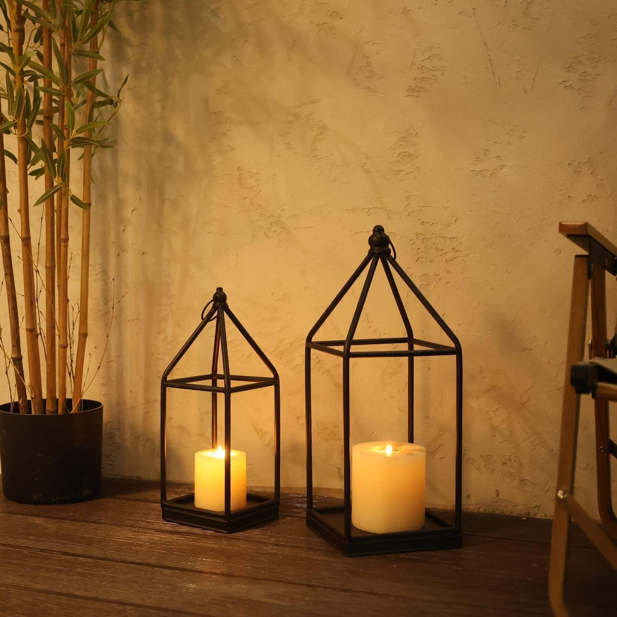 DECORKEY Farol Decorativo de Lujo para Exteriores e Interiores, Jue...