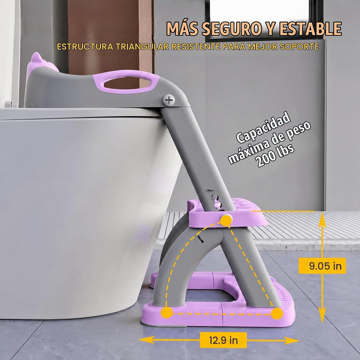 Inodoro de entrenamiento para ir al baño para niños pequeños, asien...