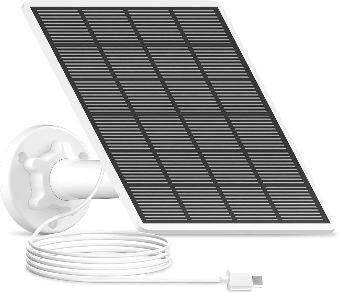 ANRAN Panel solar de 3 W con cable Micro USB de 3 m y puerto Tipo-C...