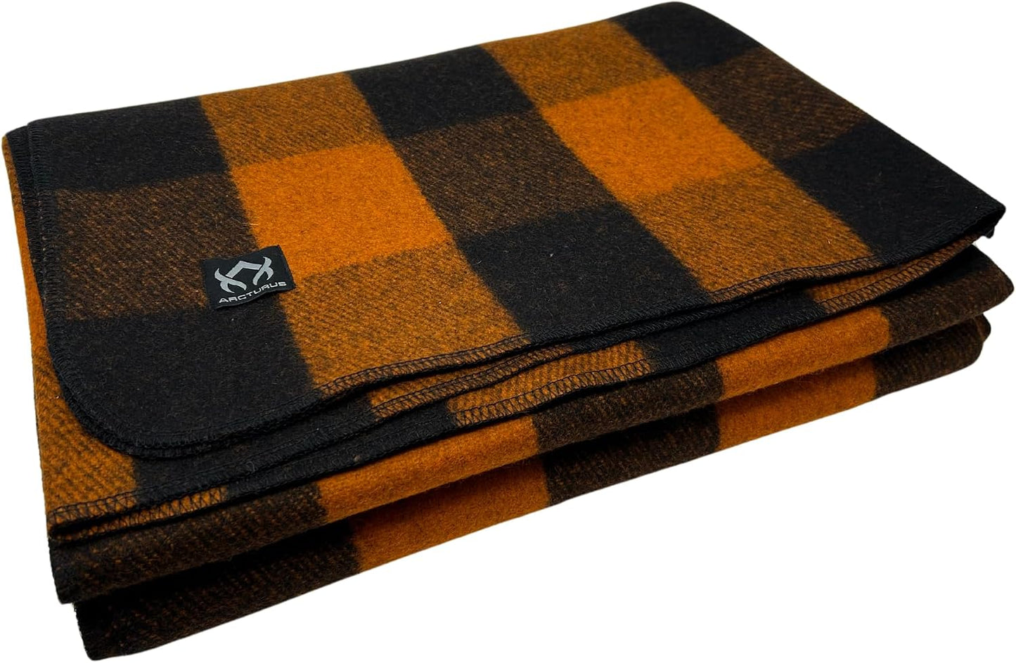 Arcturus Backwoods - Manta militar de lana (búfalo naranja, individ...