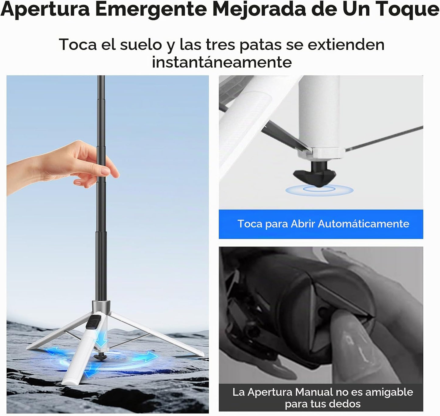 Trípode para selfie con seguimiento facial automático 2026 para iPh...