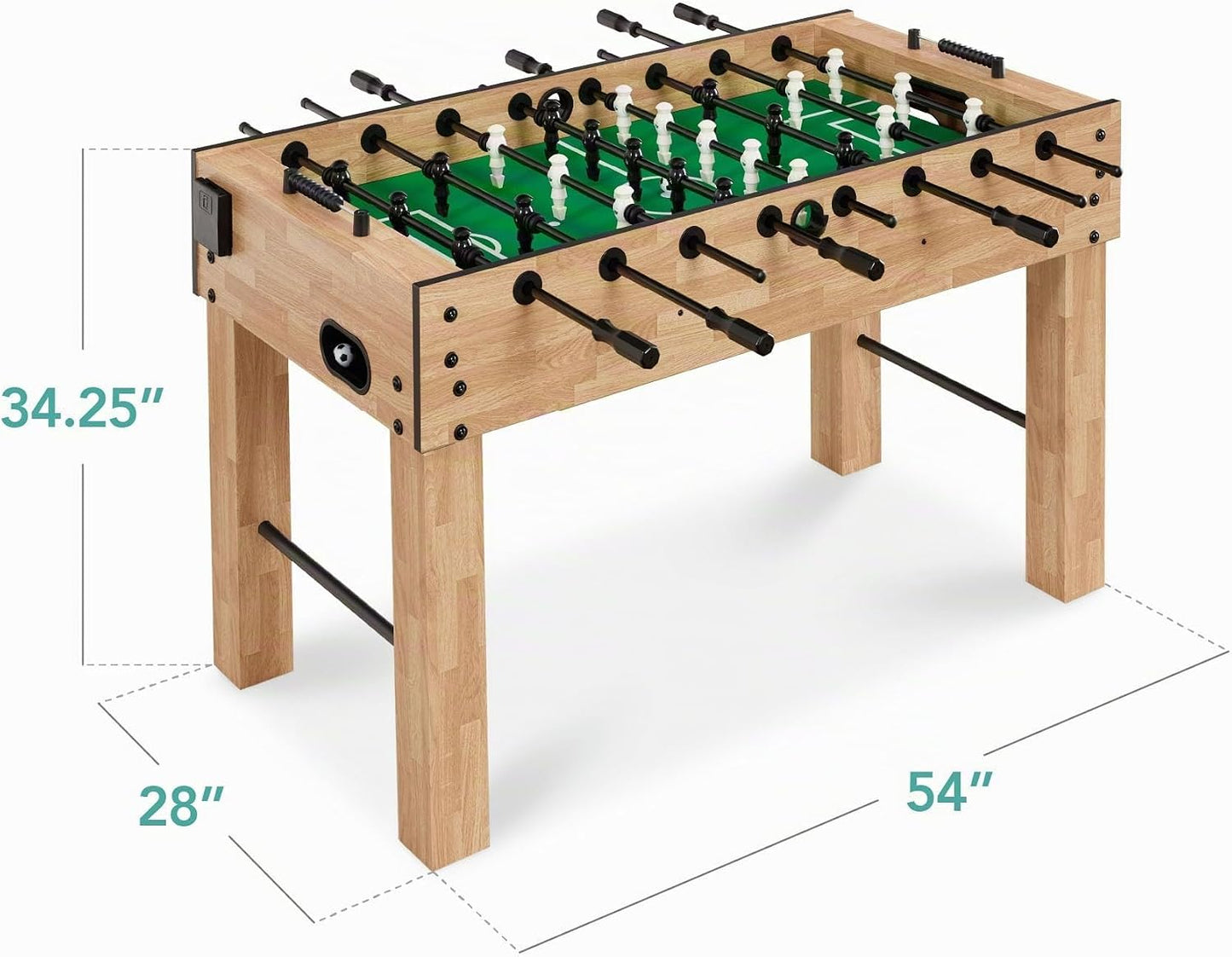 Best Choice Products Mesa de Futbolín Reglamentaria de Tamaño Compl...