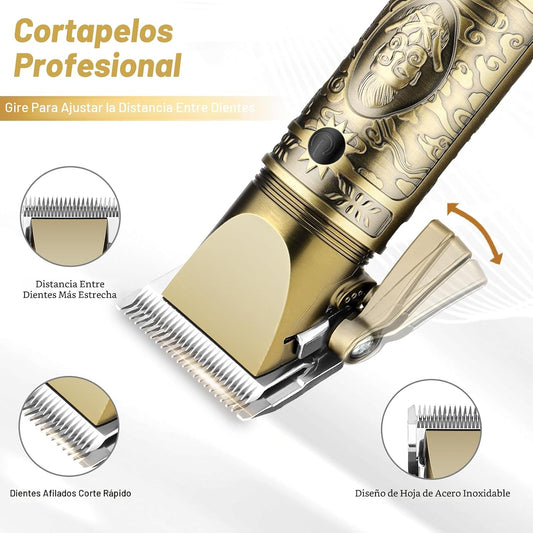 GSKY Cortadora de pelo para hombres profesionales, kits y juegos de...