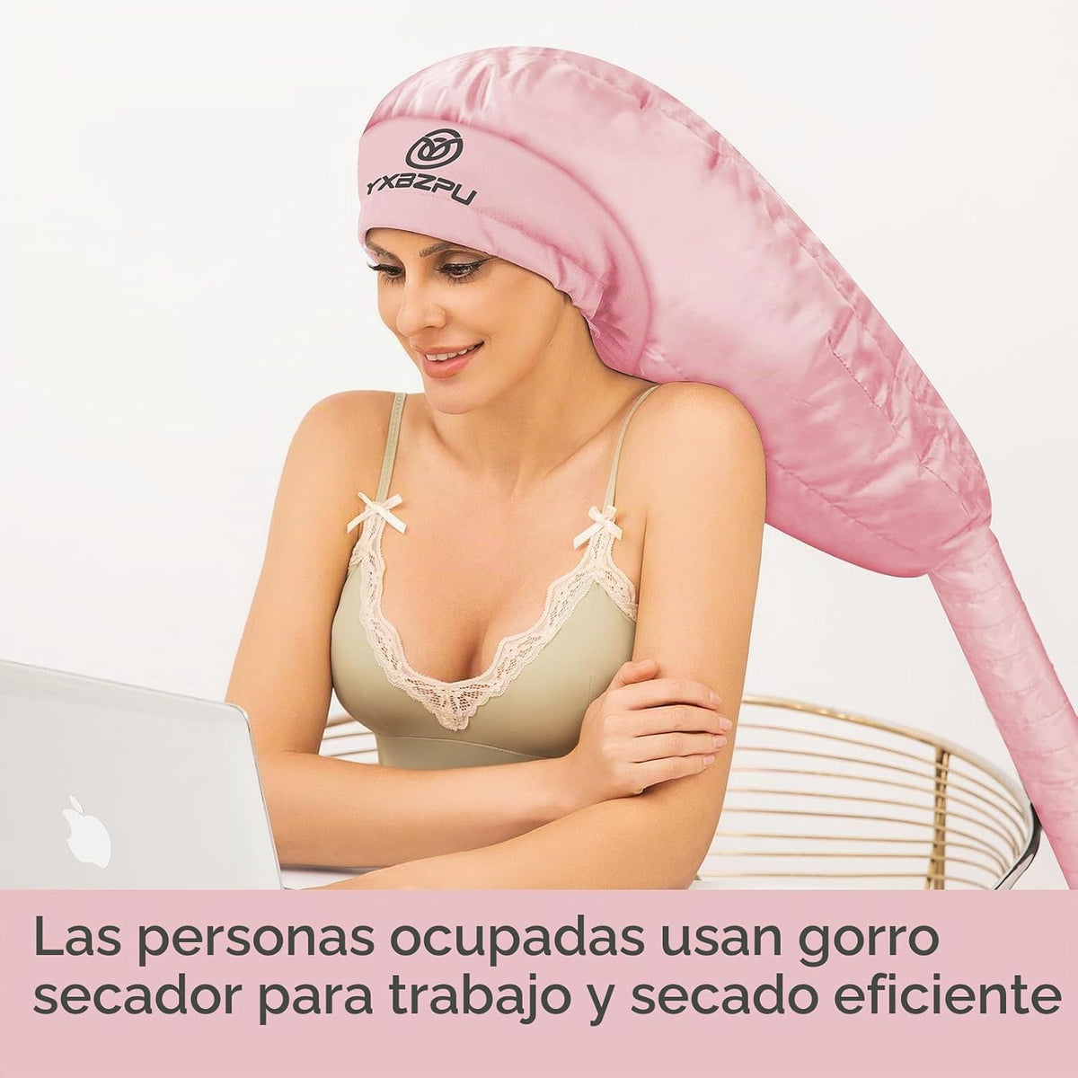 Secador de pelo con capucha, accesorio para secadora de pelo, tapa...