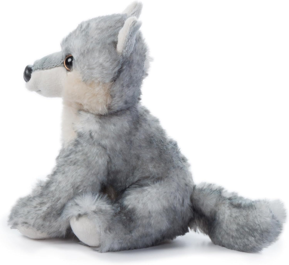The Petting Zoo Peluche de lobo, Babiez, regalos para niños, 6 pulg...