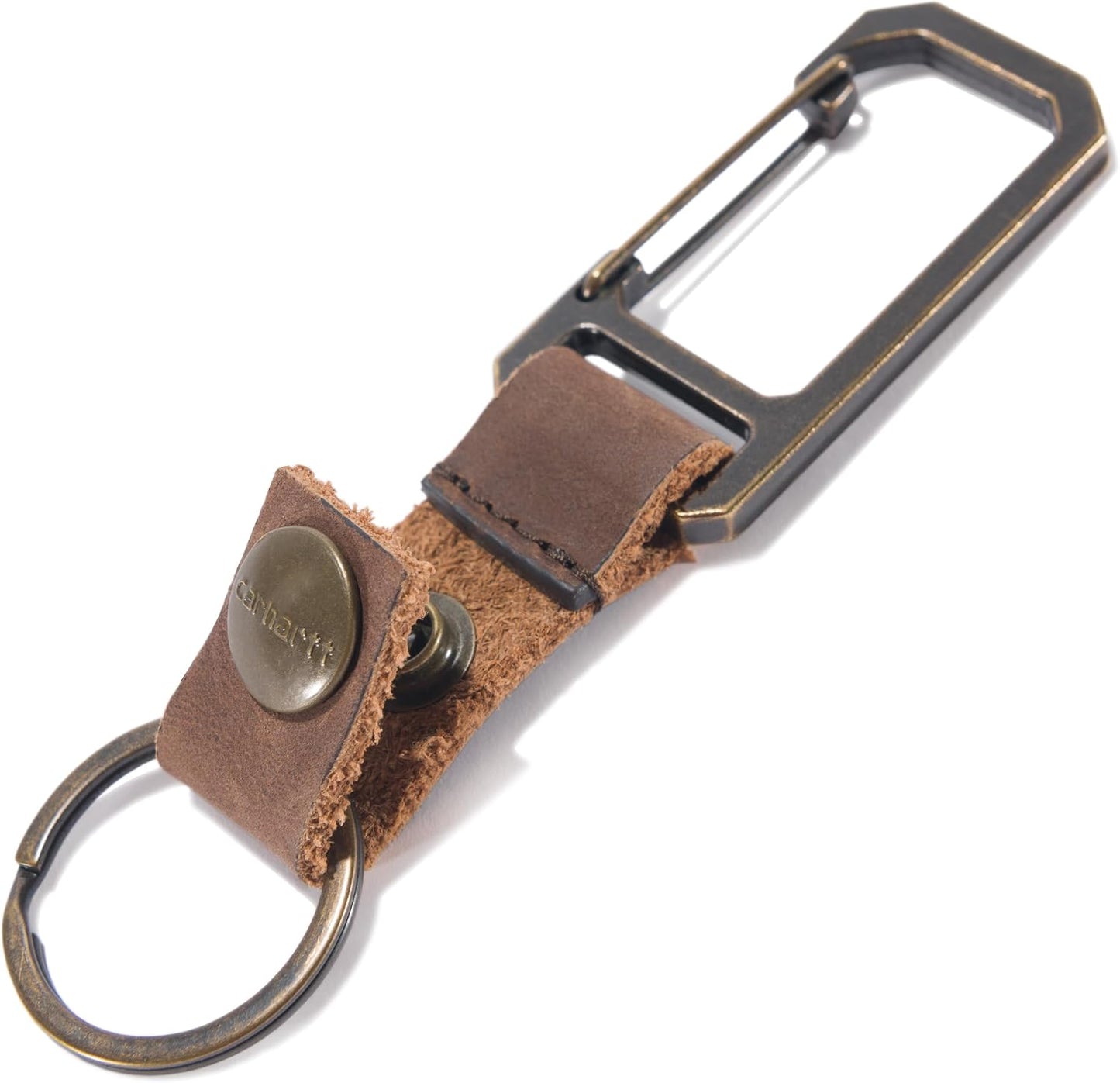 Carhartt Llavero de metal duradero unisex para adultos, soporte par...