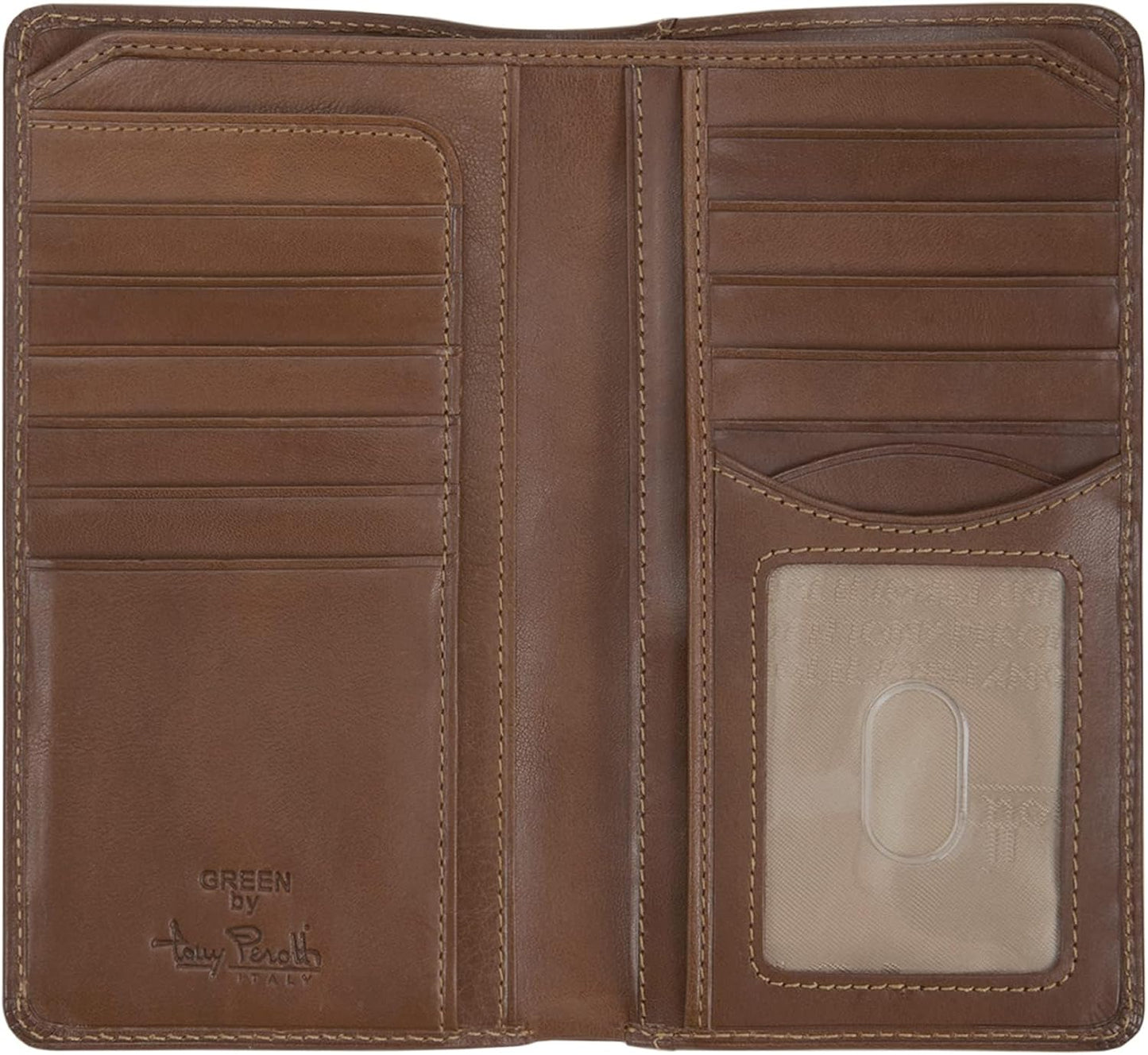 Tony Perotti Billetera para hombre de cuero italiano | Cartera tipo...
