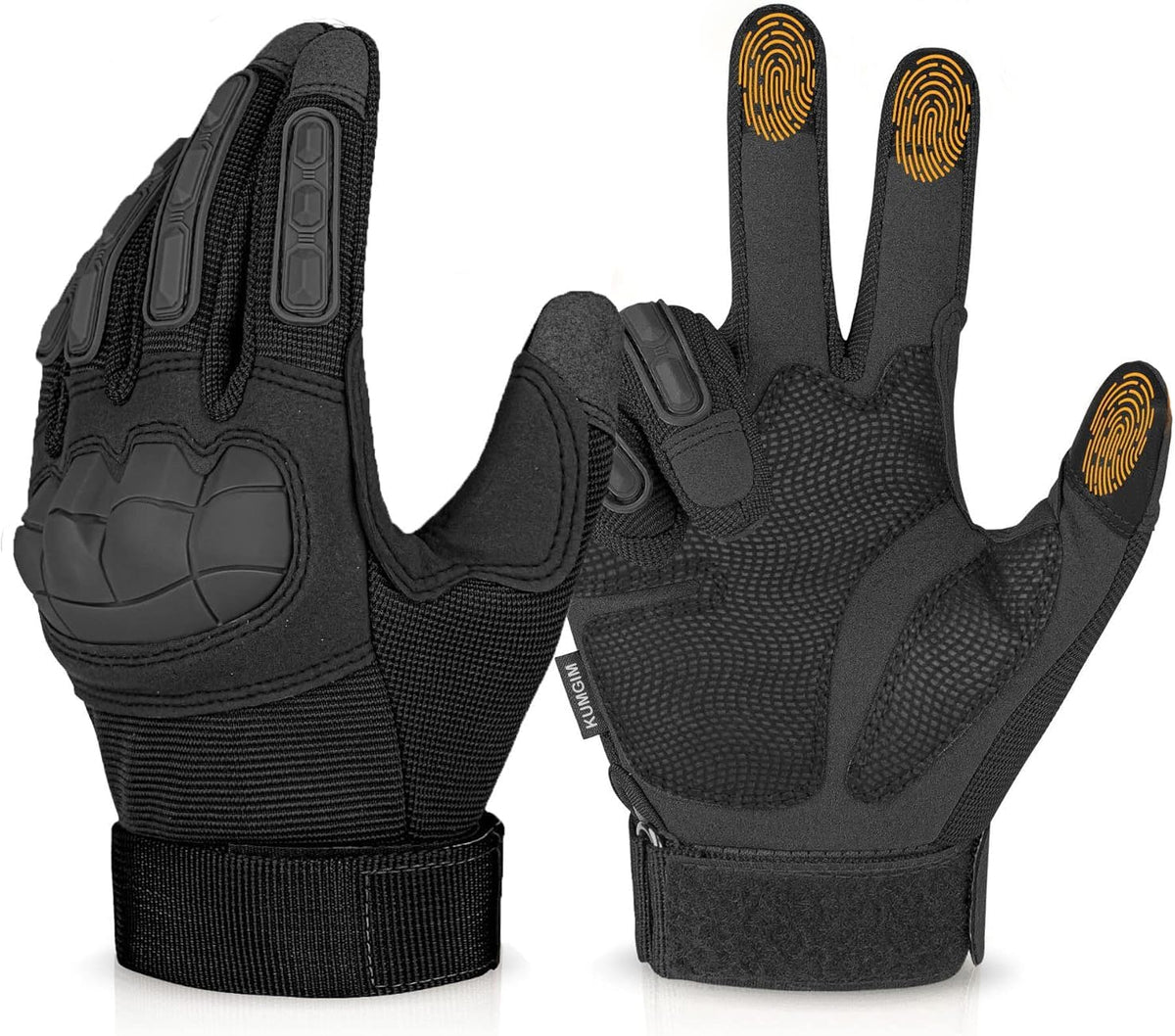 KUMGIM Guantes tácticos para hombres y mujeres, guantes de motocicl...