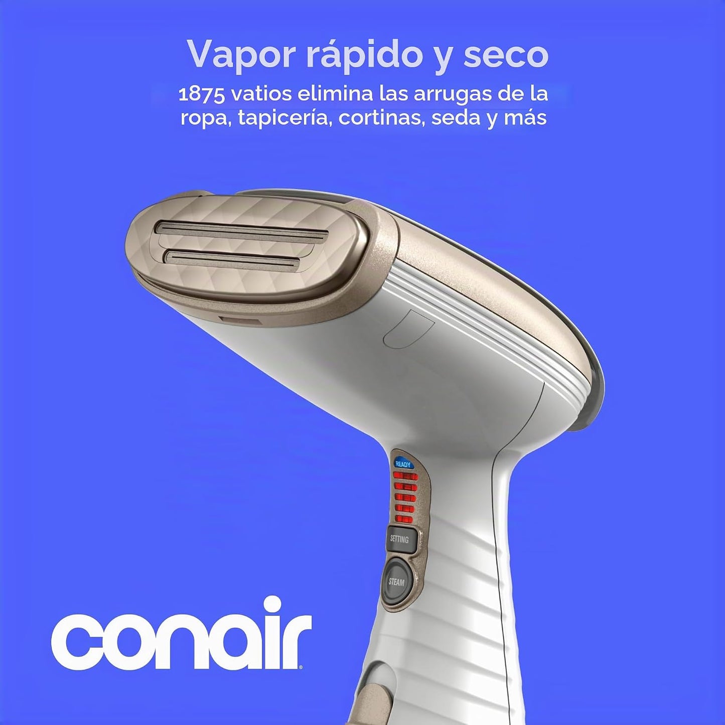 Conair Vaporizador de ropa de mano para ropa, vaporizador de tela T...