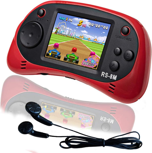 EASEGMER Juegos electrónicos de mano para niños de 16 bits con 220...