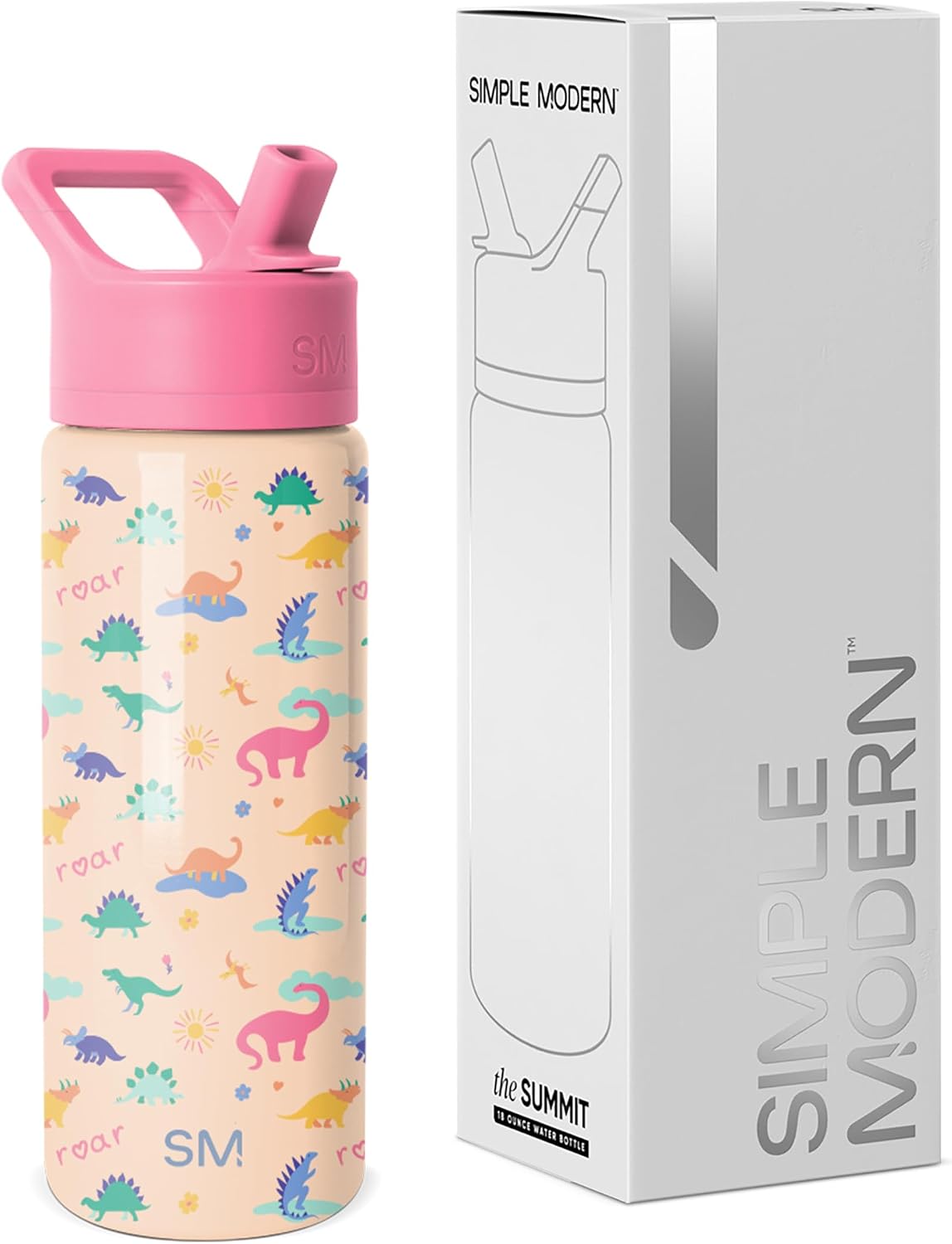 Simple Modern - Botella de agua para niños de la colección Summit c...