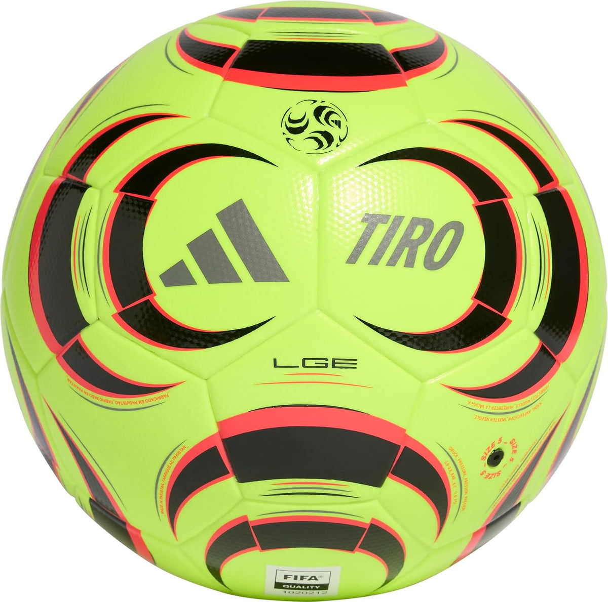 Balón de fútbol unisex para adultos adidas Tiro Match