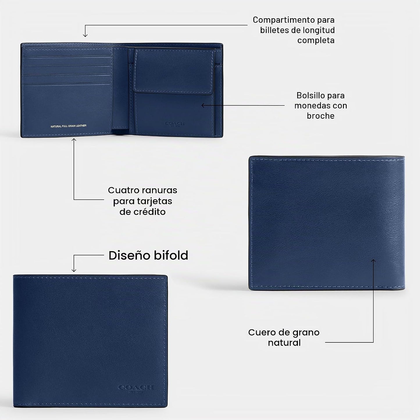 COACH Men's Coin Wallet