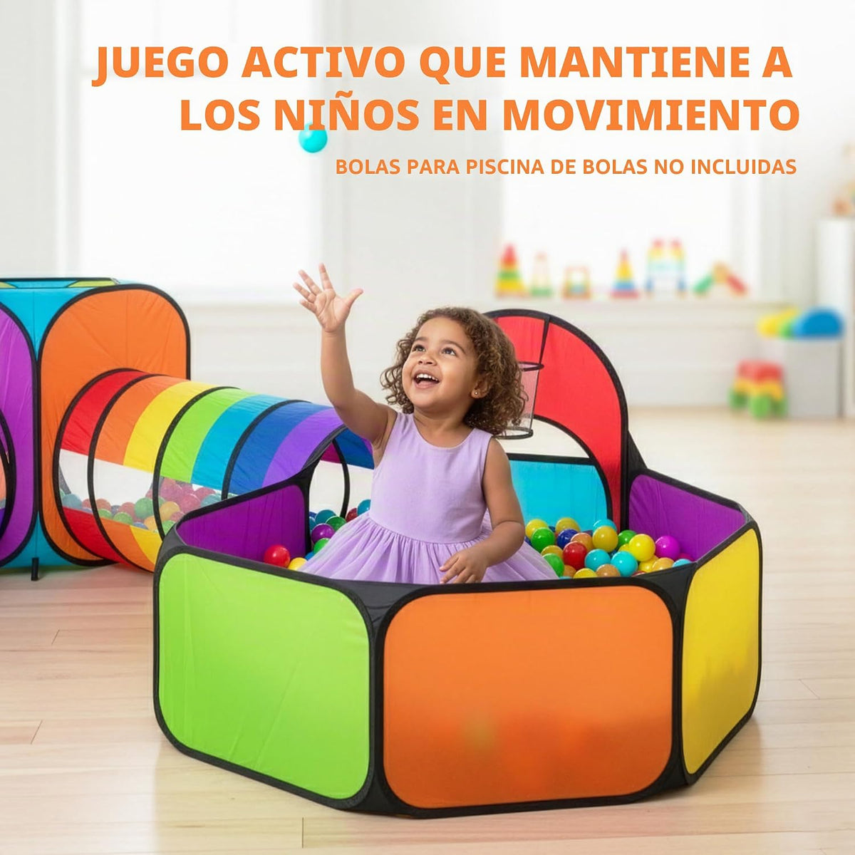 Playz 5 piezas de tiendas de campaña y túneles para niños - Piscina...