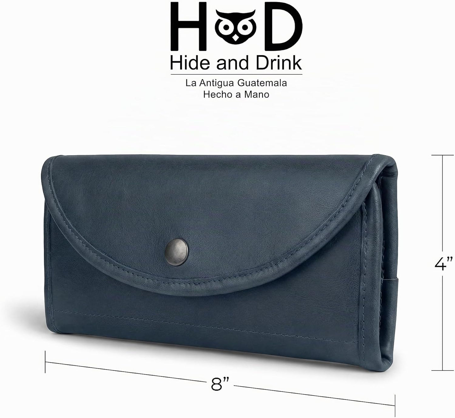Hide &amp; Drink, Cartera de mano para mujer, soporte para dinero y...