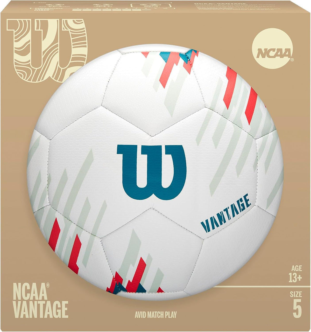 WILSON Balones de fútbol NCAA Vantage