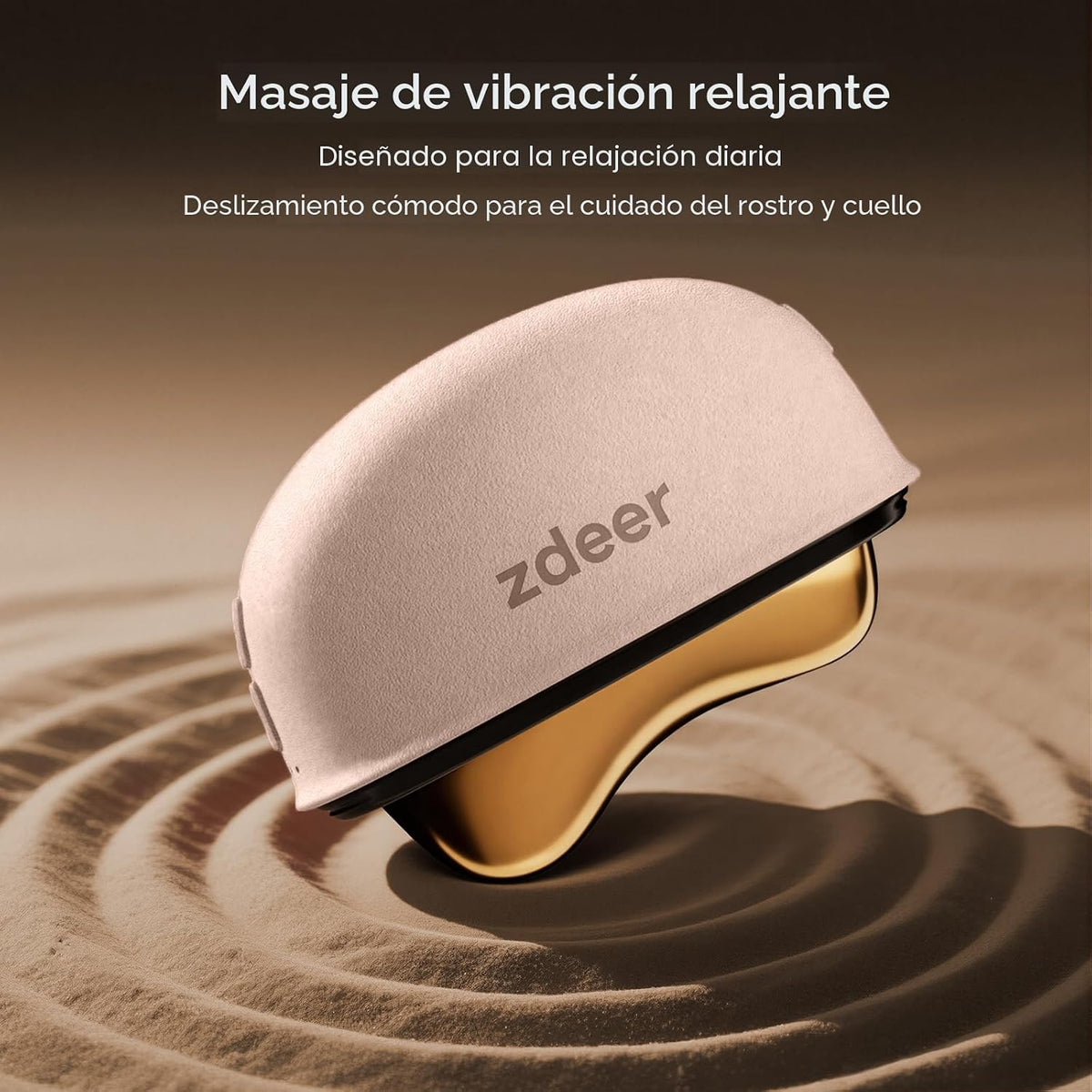 ZDEER GS5 - Herramienta eléctrica calentada Gua Sha, masajeador fac...