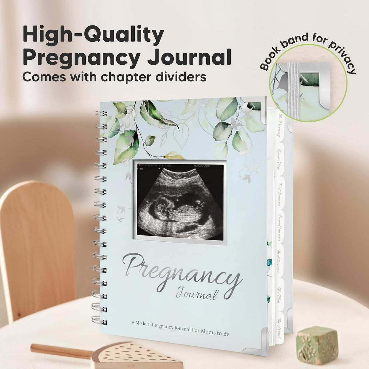 Diario de embarazo para regalos de madres primerizas - Libro de rec...