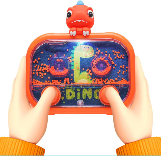Givzan Juego de agua portátil con luz \u2013 Juego de objetivo de p...