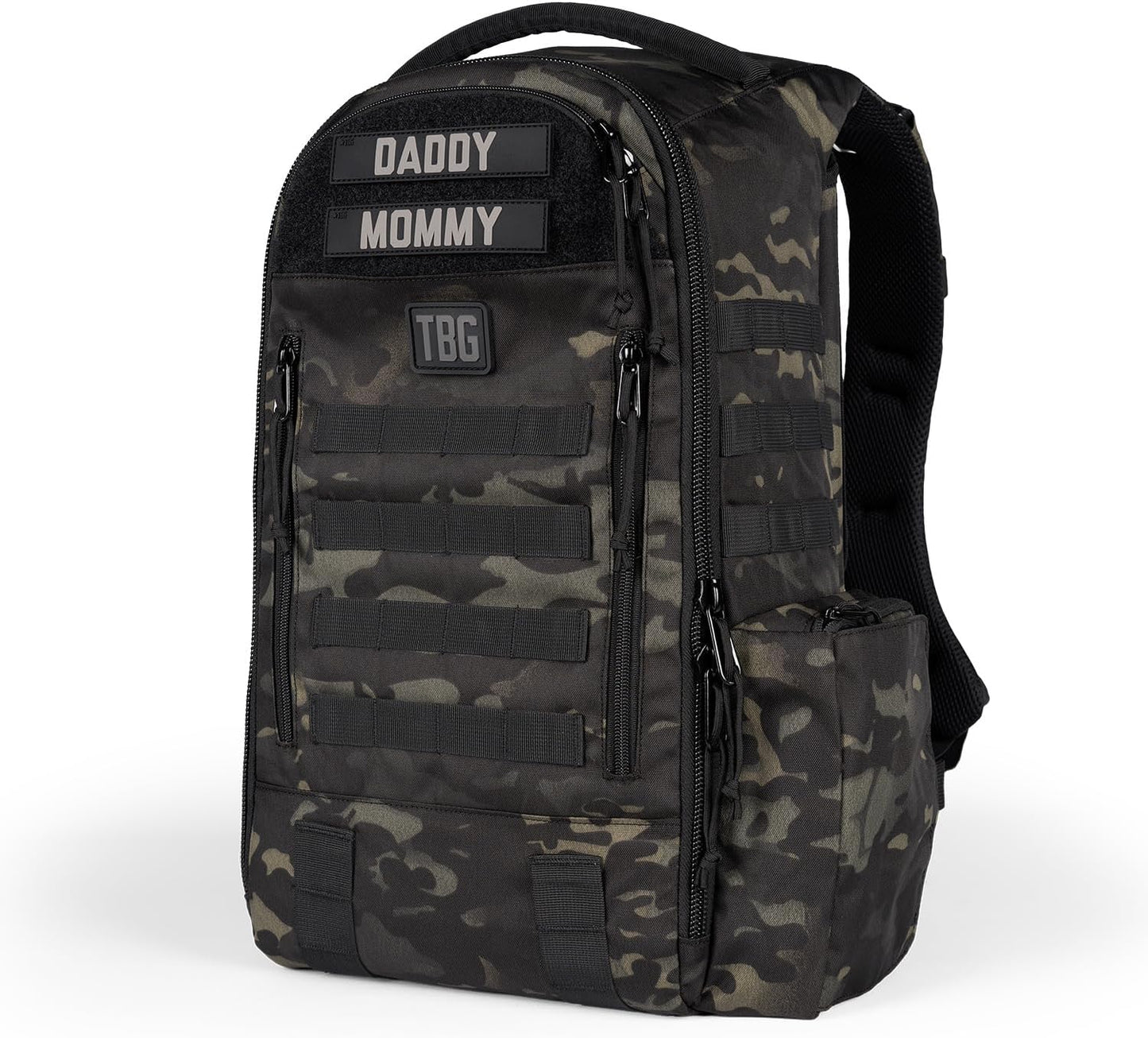 Tactical Baby Gear Daypack Mochila Táctica de Pañales para Papás -...