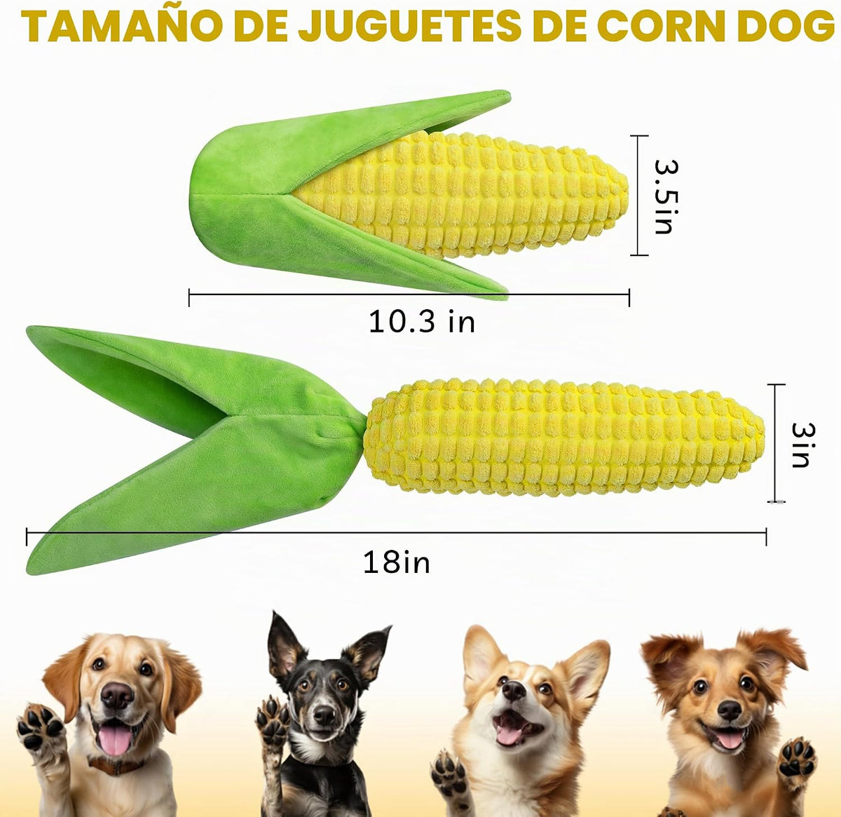 Vitscan Juguetes Resistentes para Perros para Masticadores No Agres...