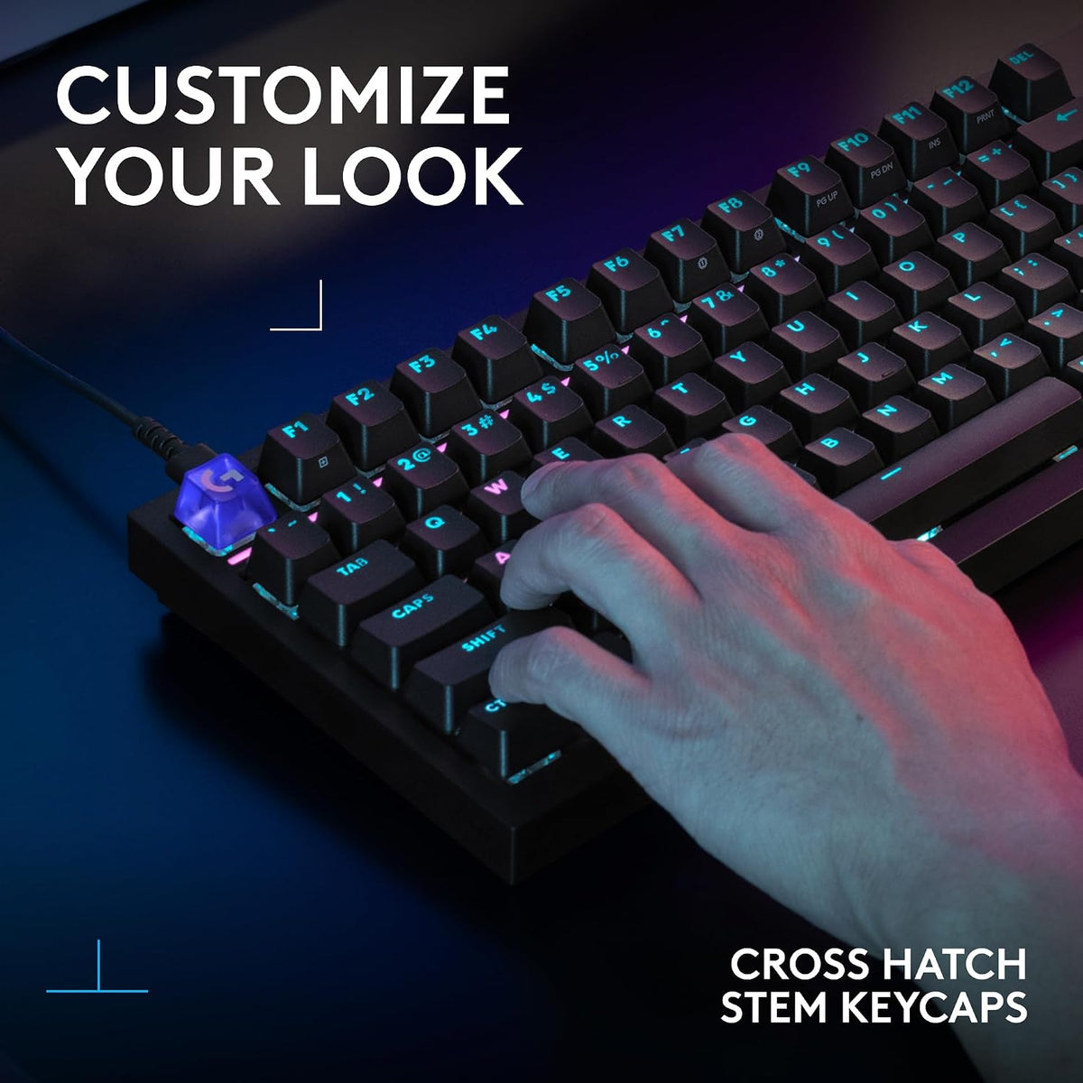 Logitech G Teclado para juegos de 316 x 98, velocidad de informe de...