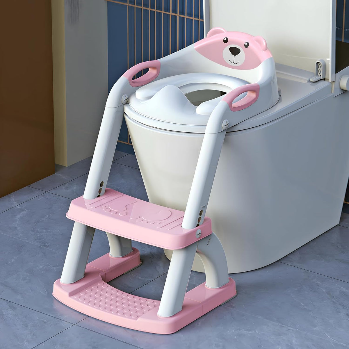 Inodoro de entrenamiento para ir al baño para niños pequeños, asien...